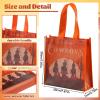 imageDomensi 24 Pcs Cowboy Party Favor Bags with Handle Cowboy Western Themed Goodie Treat Candy Cookie Gift Bags Wild West Rodeo Birthday Party Decorations Supplies for Kids Boy